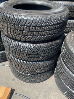 LT245/75R17 Michelin Set of four used tires $400