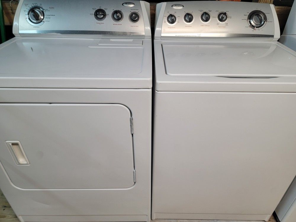 Whirlpool Washer And Dryer