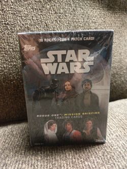 Star Wars Rogue one trading card box