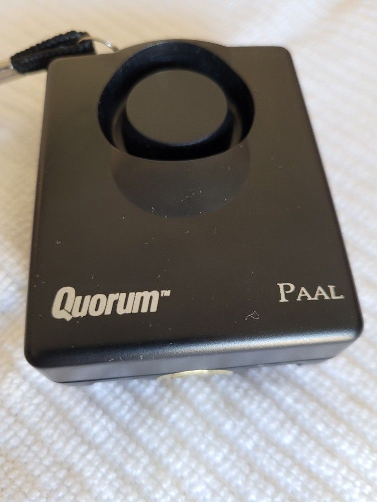 Personal Alarm W/ Loud Shrieking Sound By Quorum PAAL