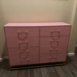 Pink Dresser