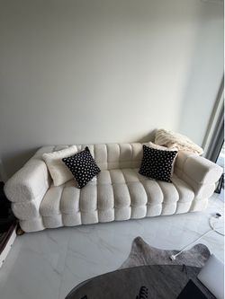 White couch
