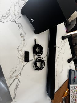 JBL Cinema SB350 Soundbar And Subwoofer