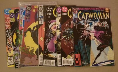 Batman Catwoman Robin Comic Books