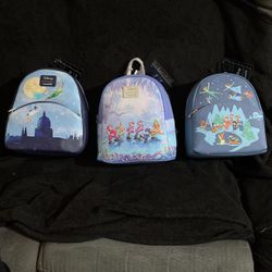 Disney Loungefly Peter Pan Mini Backpack 🎒-More In Profile $65 EACH! Buy 2 Or More $5 Off (Price Is Firm)