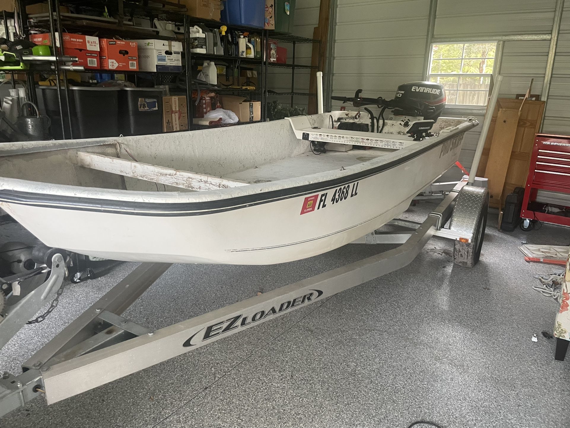2001 Kenner Pro skiff for Sale in Odessa, FL OfferUp