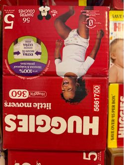 Huggies size 5
