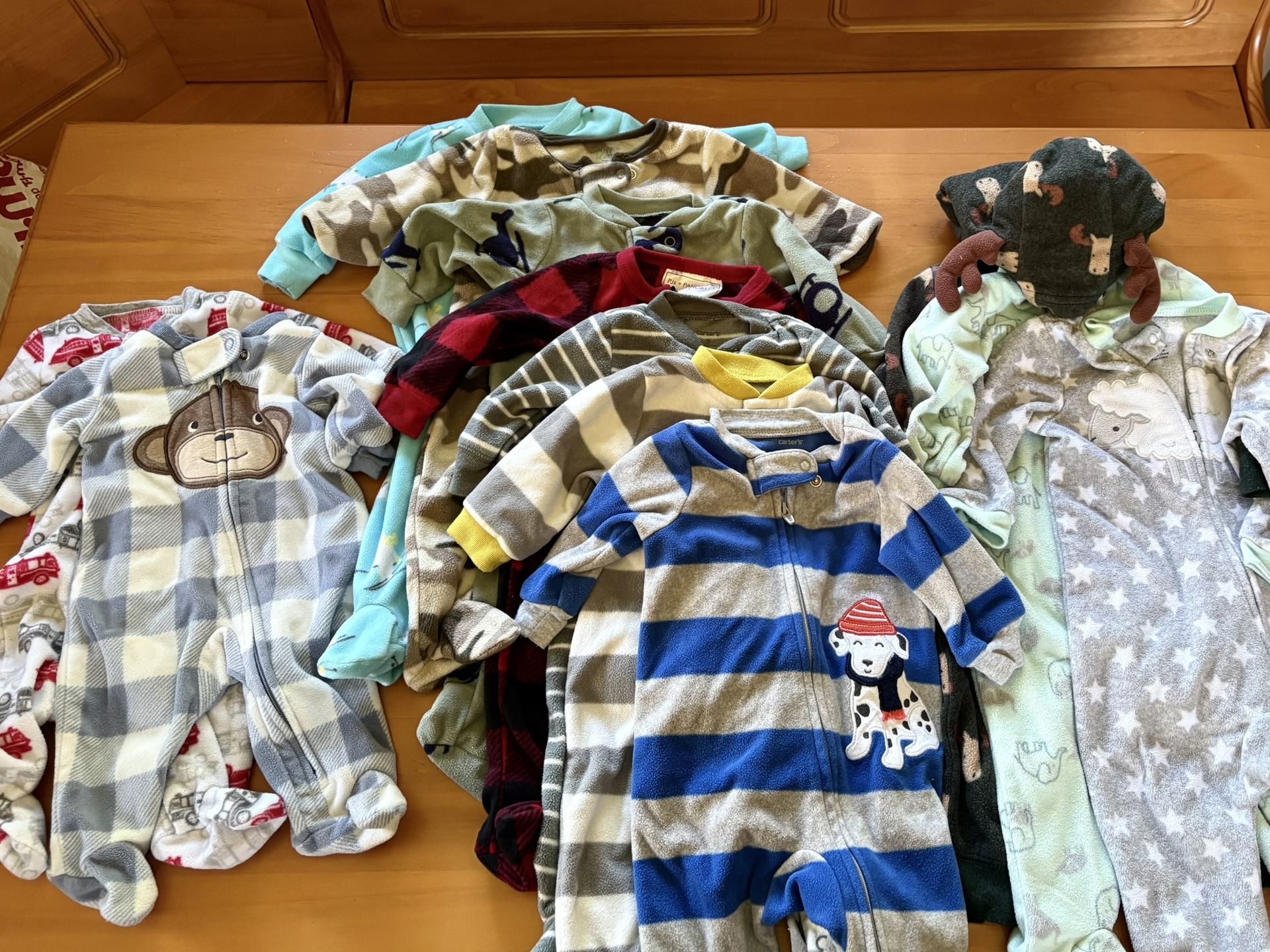 Baby boy fleece outfits