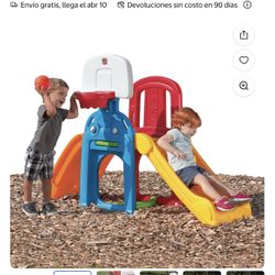 Juego Step2 Tiempo de Juego Deportes Escalador Parque Infantil para Niño Pequeño