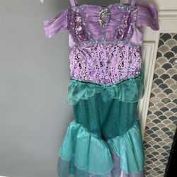 Little mermaid Costume Size 5/6