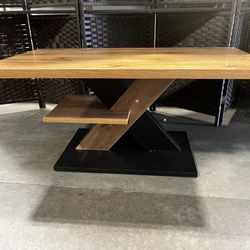 Brand new Coffee Table 2-Tier Vintage Coffee Table Wood for Living Room, 39W*22D*18H