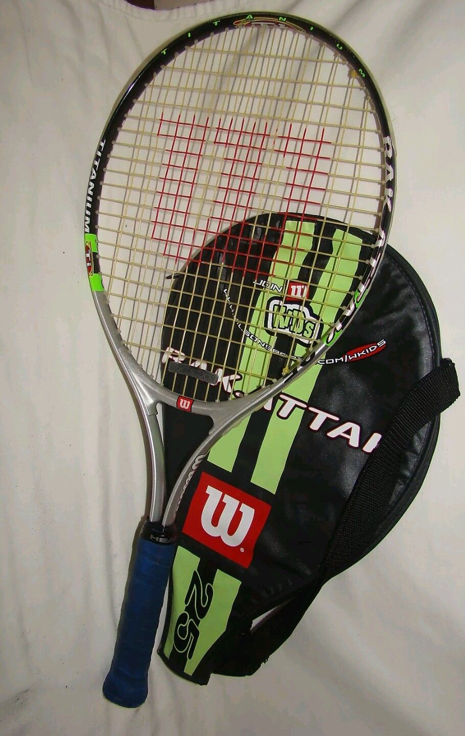 Wilson Rak Attak 25 tennis racket w/ cover