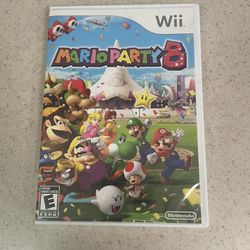 Mario Party 8 (Wii) Manual Included 
