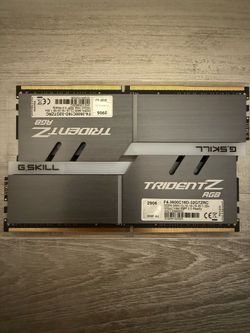 G.Skill TridentZ RGB Series 32gb (2 x 16gb)