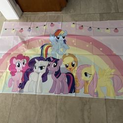 Little Pony Backdrop 