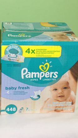 Pampers Wipes 448 count ($12)