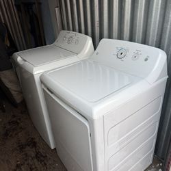 GE Washer and Electric Dryer
