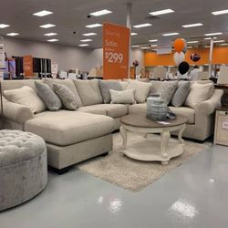 Sectional In Stock For Immediate Delivery 