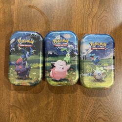Pokemon Ascended Hero Mini Tins 
