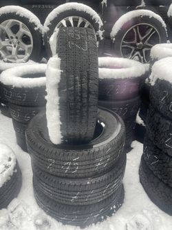 LT245/75/17 Firestone 245/75/17 LT set of matching used tires in great condition 350$ for 4 tires plus tax.  Mount available but not included. City ti