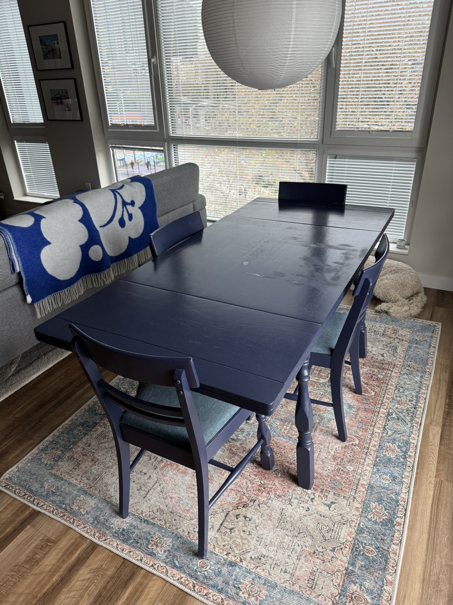 Dining table with 4 chairs