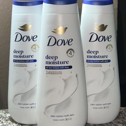 Dove Deep Moisture Bodywash Set
