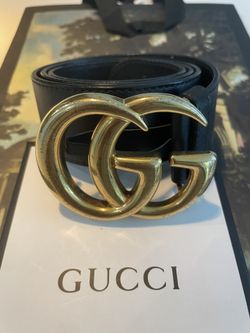 Gucci GG Supreme Black Belt