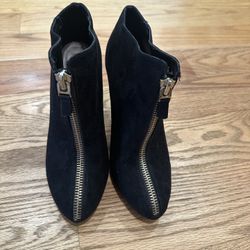 Zara Zip Front Booties