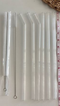 Glass straw