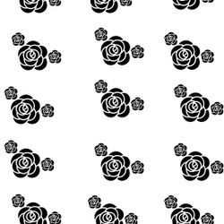 Henna Style Waterproof Stickers | Floral Black Design | DIY Body Art | Handmade Stickers