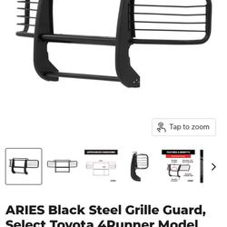 ARIES Black Steel Grille Guard, Select Toyota 4Runner Model 2044

