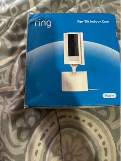 Ring pan tilt indoor cam plug in READ BELOW