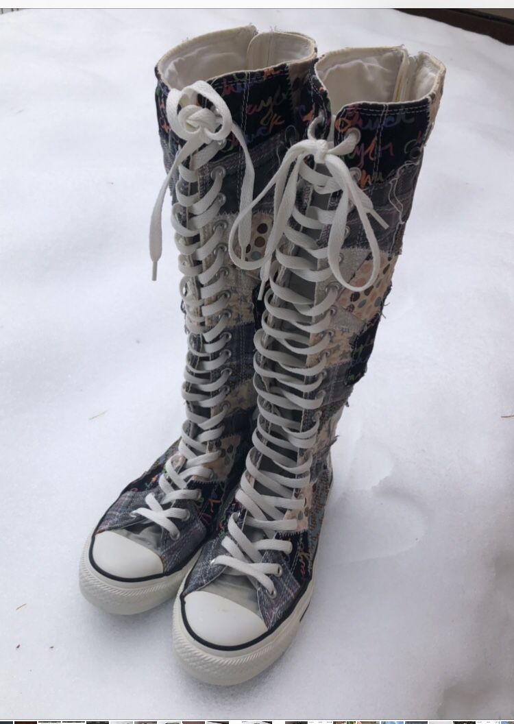 All- Star Converse  Patched Pattern 