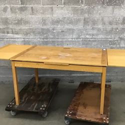 Extendable Oak Danish Dining Table