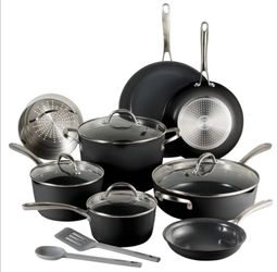 Tramontina Ceramic Non-Stick 12-piece Cookware Set with Utensils