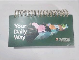 Your Daily Way Guided Meditations Book from Zen Master Henry Shukman New Sealed