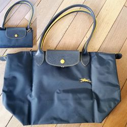 Longchamp Le Pliage small foldable tote shopping bag, never used