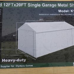 12x20 Steel Garage 