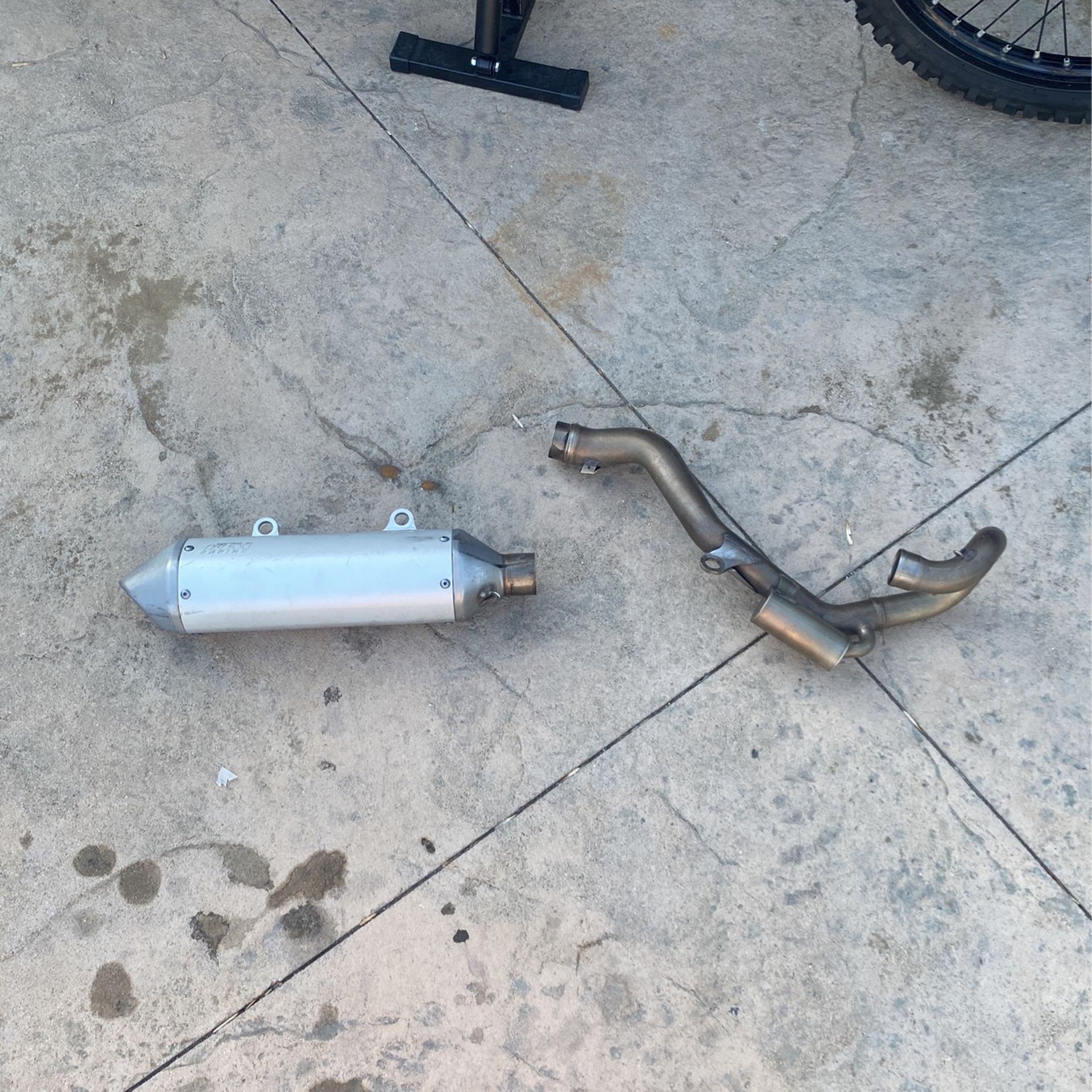 Ktm Sxf Stock Exhaust  2018