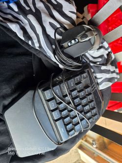 RGB One-Handed Mechanical Gaming Keypad and Programmable Mouse Set