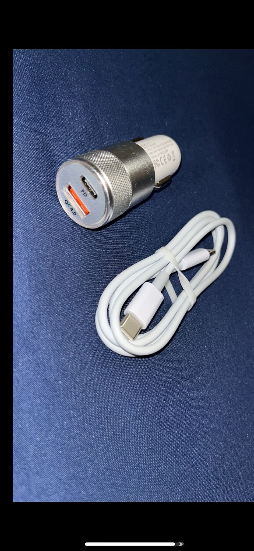 $20 Car iPhone Charger & Cable