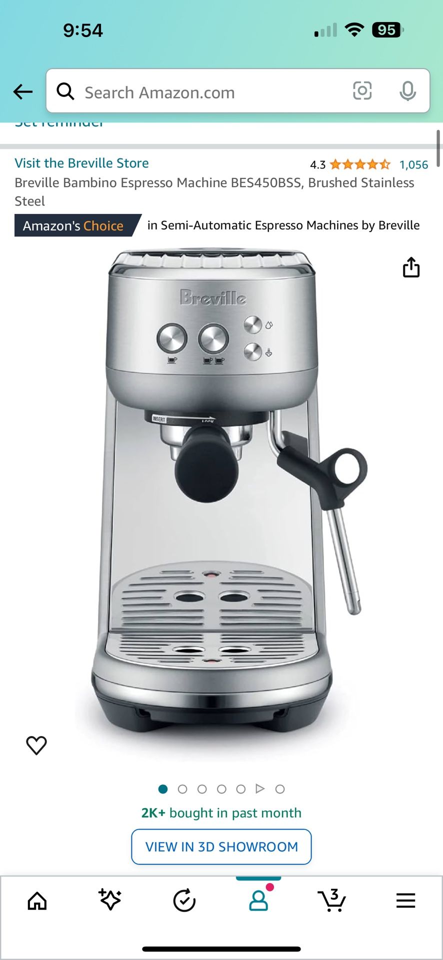 Breville Bambino Espresso Machine