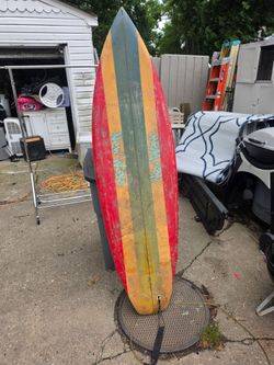 Price is firm.. handmade NuWave surfboard by Randy Smith