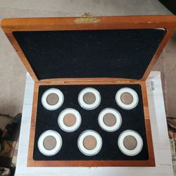 1808 8 COIN SET ADMIRAL GARDNER SHIP WRECK COINS