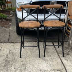 Bar Stools Set Of (2) Pier 1