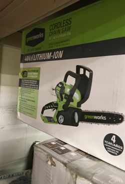 Cordless Chainsaw New