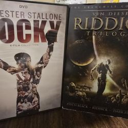 Rocky 6-film Collection DVD + Riddick Trilogy DVD set