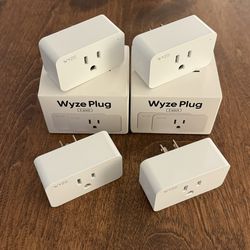 Wyze Smart Plugs 4 Pack