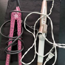 Hair straightener and curler