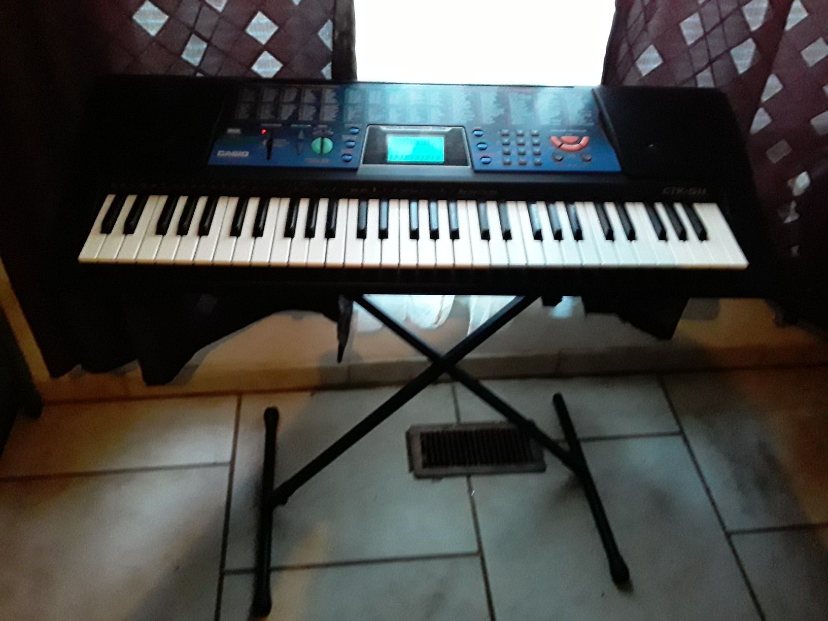 Casio CTK511 Piano keyboard with stand for Sale in Oklahoma City, OK